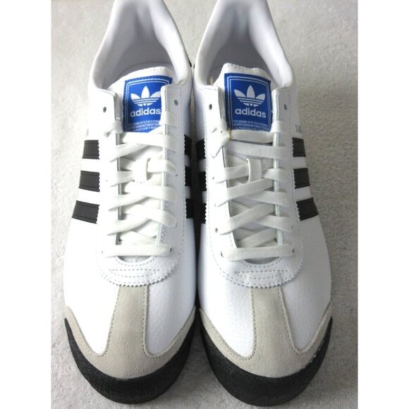 Adidas Originals Men's Samoa Sneakers Cloud White Black Sizes NIB 675033 - Picture 2 of 5